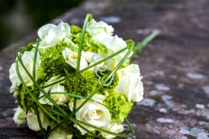 lancio del bouquet